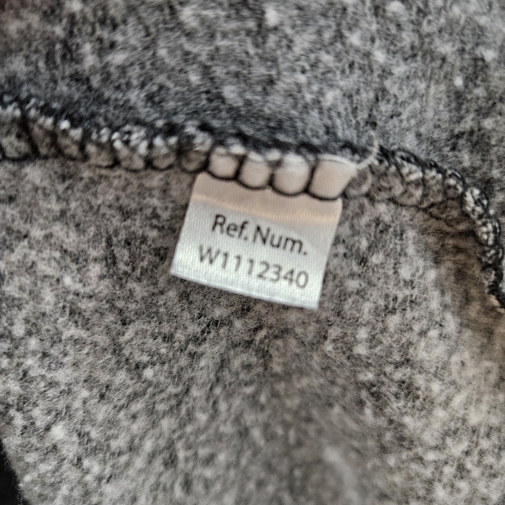 Zen By J. America Burn't Out Gray Hooded Sweatshirt - Picture 13 of 13
